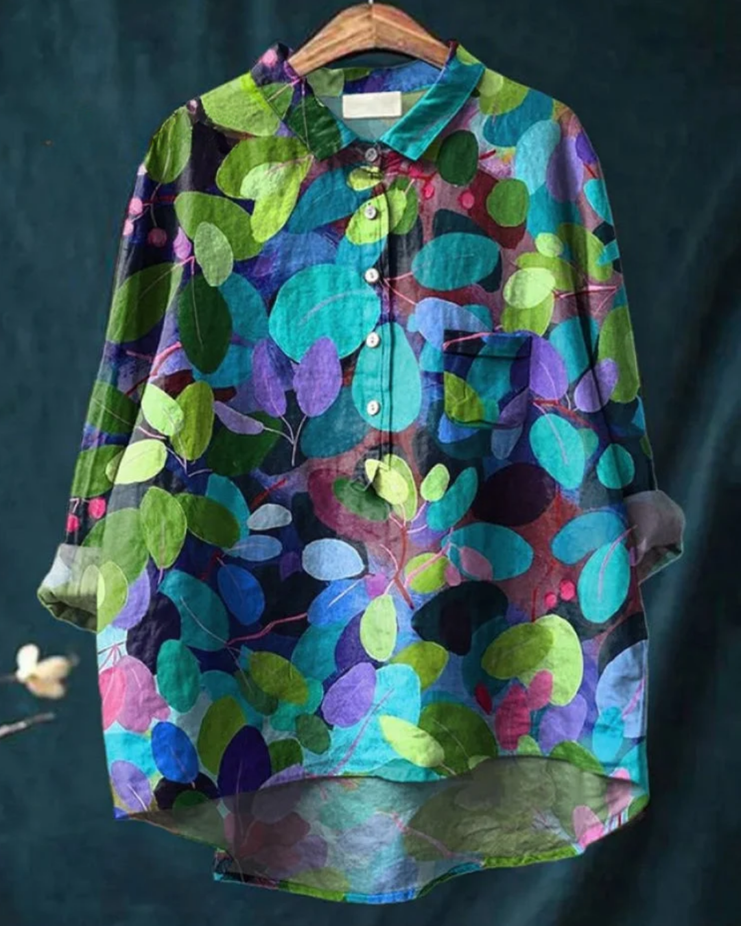 Cherylynn – Camicia Floreale Elegante