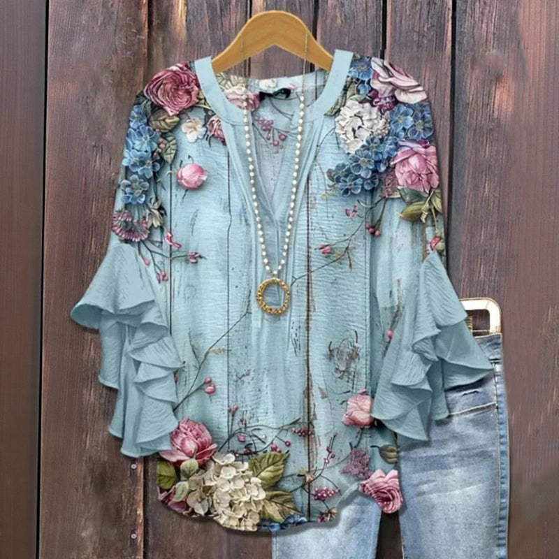 Caterina – Elegant Knit Blouse
