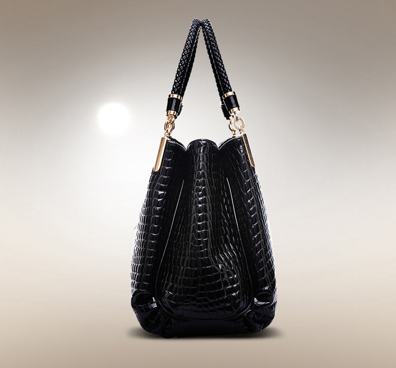 Compact Luxury Leather Shoulder Bag