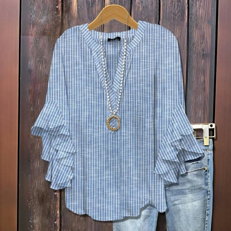 Paige – Refined Stripes Top