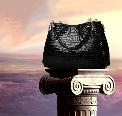 Compact Luxury Leather Shoulder Bag