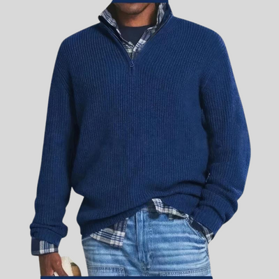 Asher™ Zip Knit Sweater