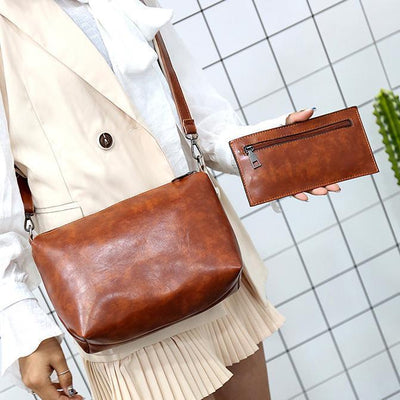 4-Piece Vintage-Style Luxury Bag Set
