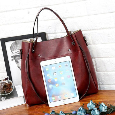 4-Piece Vintage-Style Luxury Bag Set