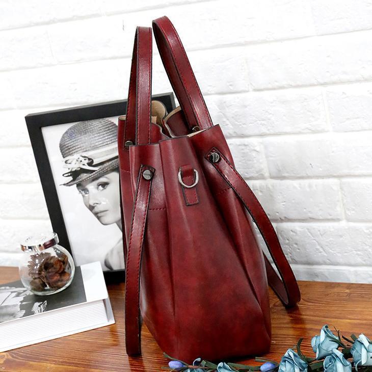 4-Piece Vintage-Style Luxury Bag Set