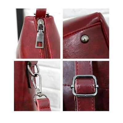 4-Piece Vintage-Style Luxury Bag Set