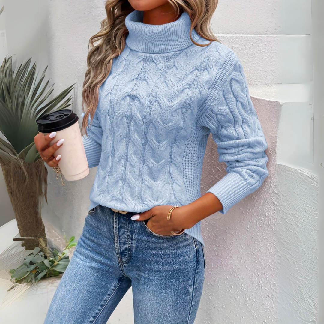 Dahlia | Chic Turtleneck Jumper