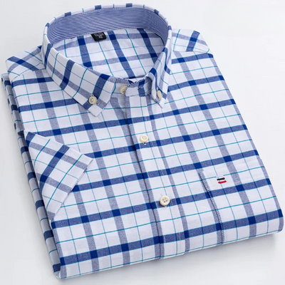 Pietro – Camicia Classica in Cotone a Fantasia