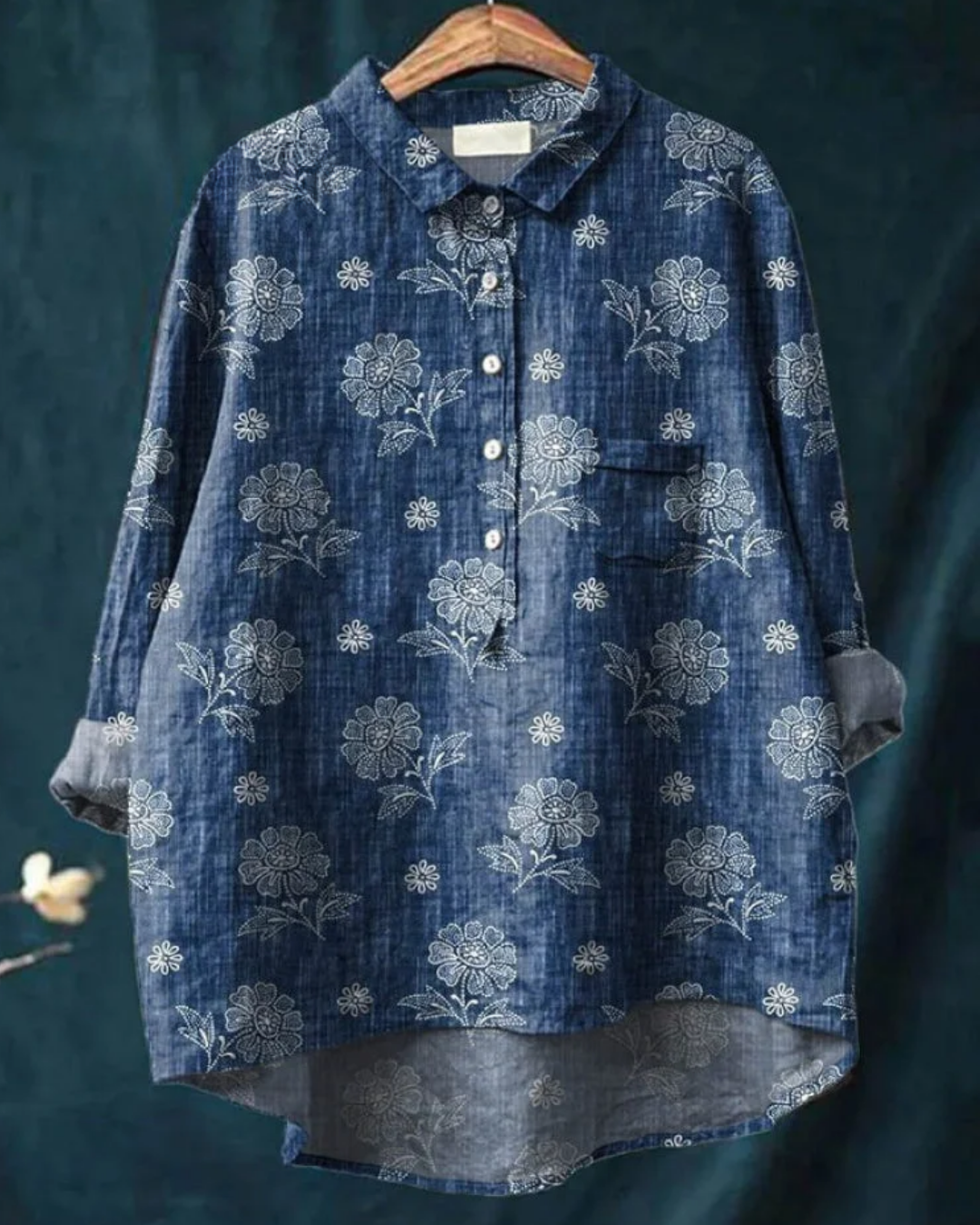 Cherylynn – Camicia Floreale Elegante
