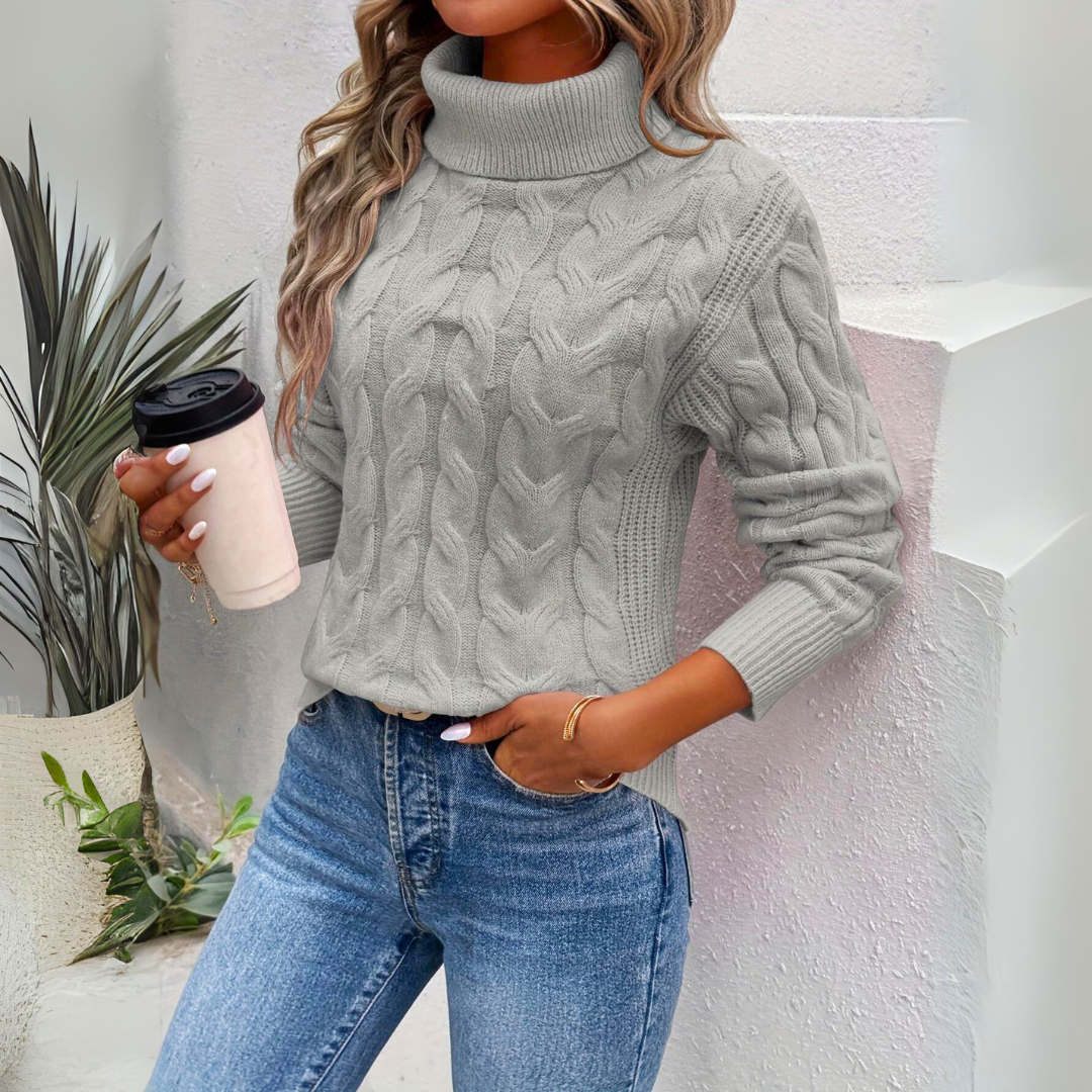 Dahlia | Chic Turtleneck Jumper