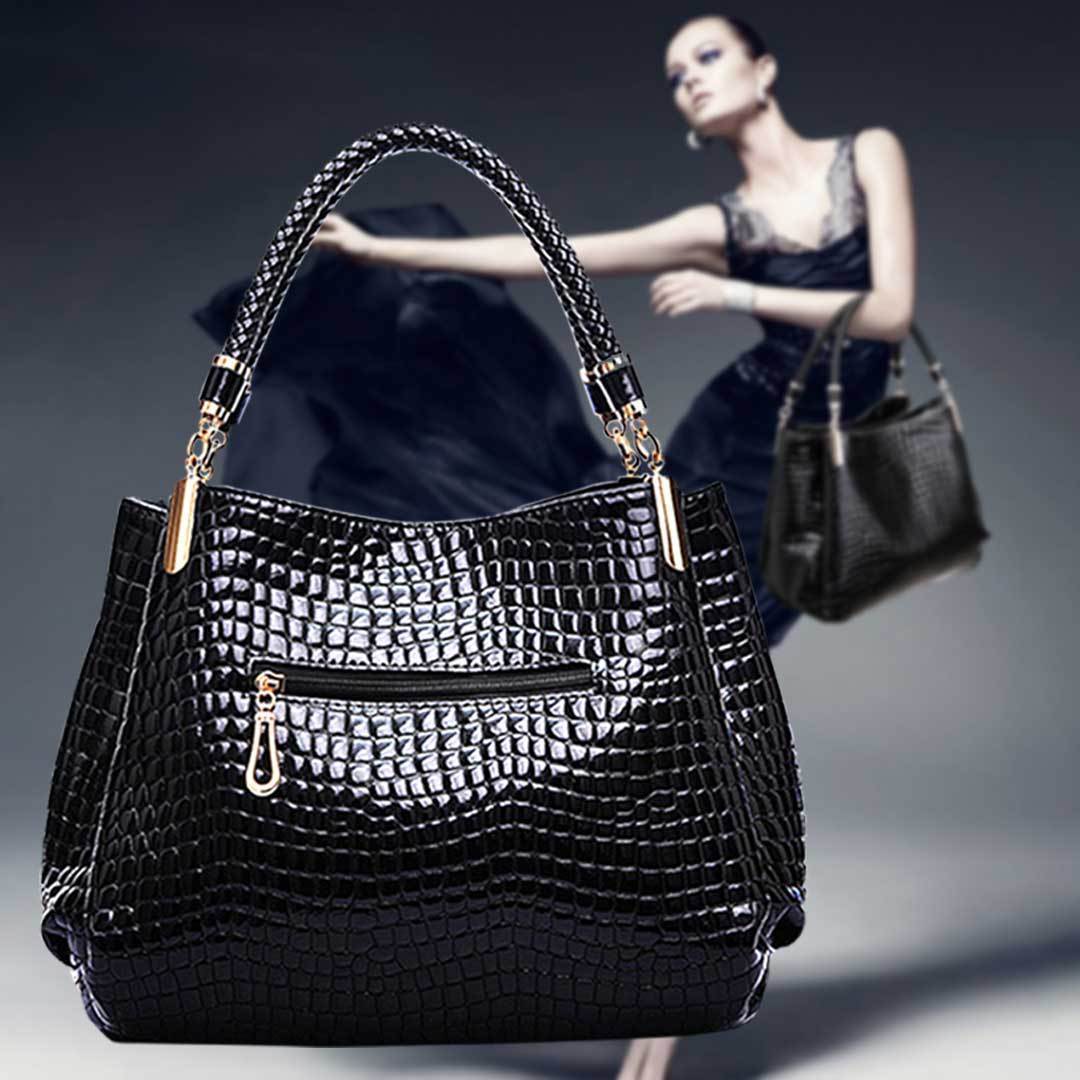 Compact Luxury Leather Shoulder Bag