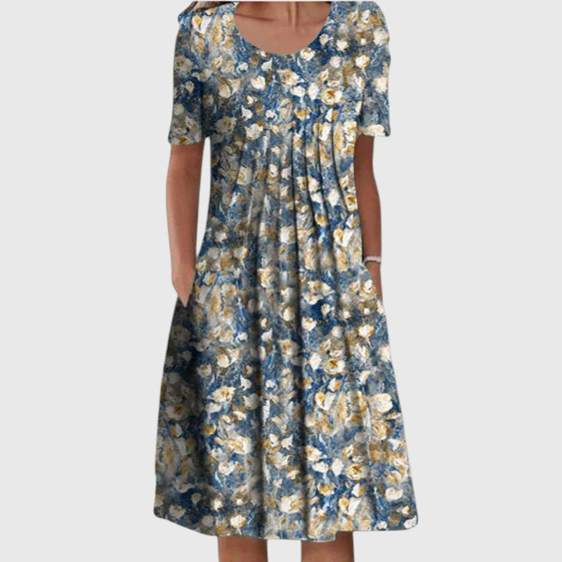 Daisy - Elegant Tummy Covering Dress