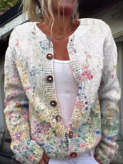 Nadia - Floral Cardigan