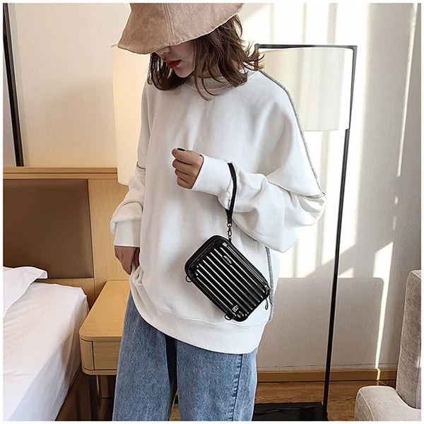 Bold-Style Luxury Mini Suitcase Bag