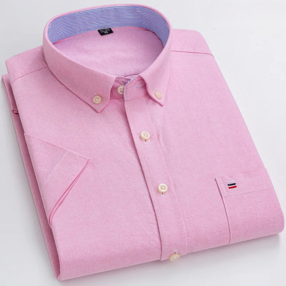Pietro – Camicia Classica in Cotone a Fantasia