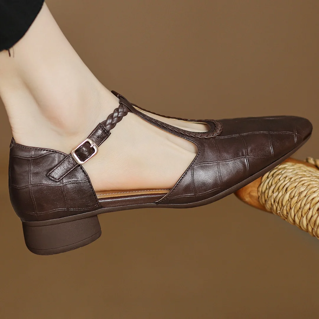 Anna - Veronica Leather Sandals