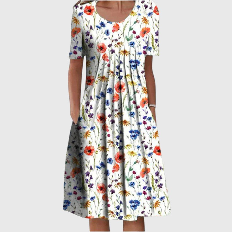 Daisy - Elegant Tummy Covering Dress