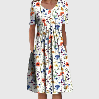 Daisy - Elegant Tummy Covering Dress