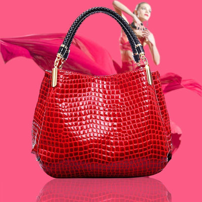 Compact Luxury Leather Shoulder Bag