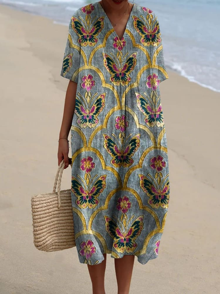 Stella – Painted Butterfly Dress
