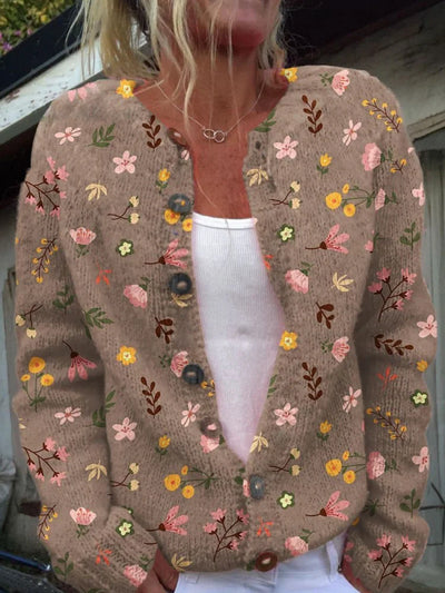 Nadia - Floral Cardigan