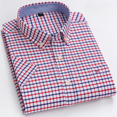 Pietro – Camicia Classica in Cotone a Fantasia