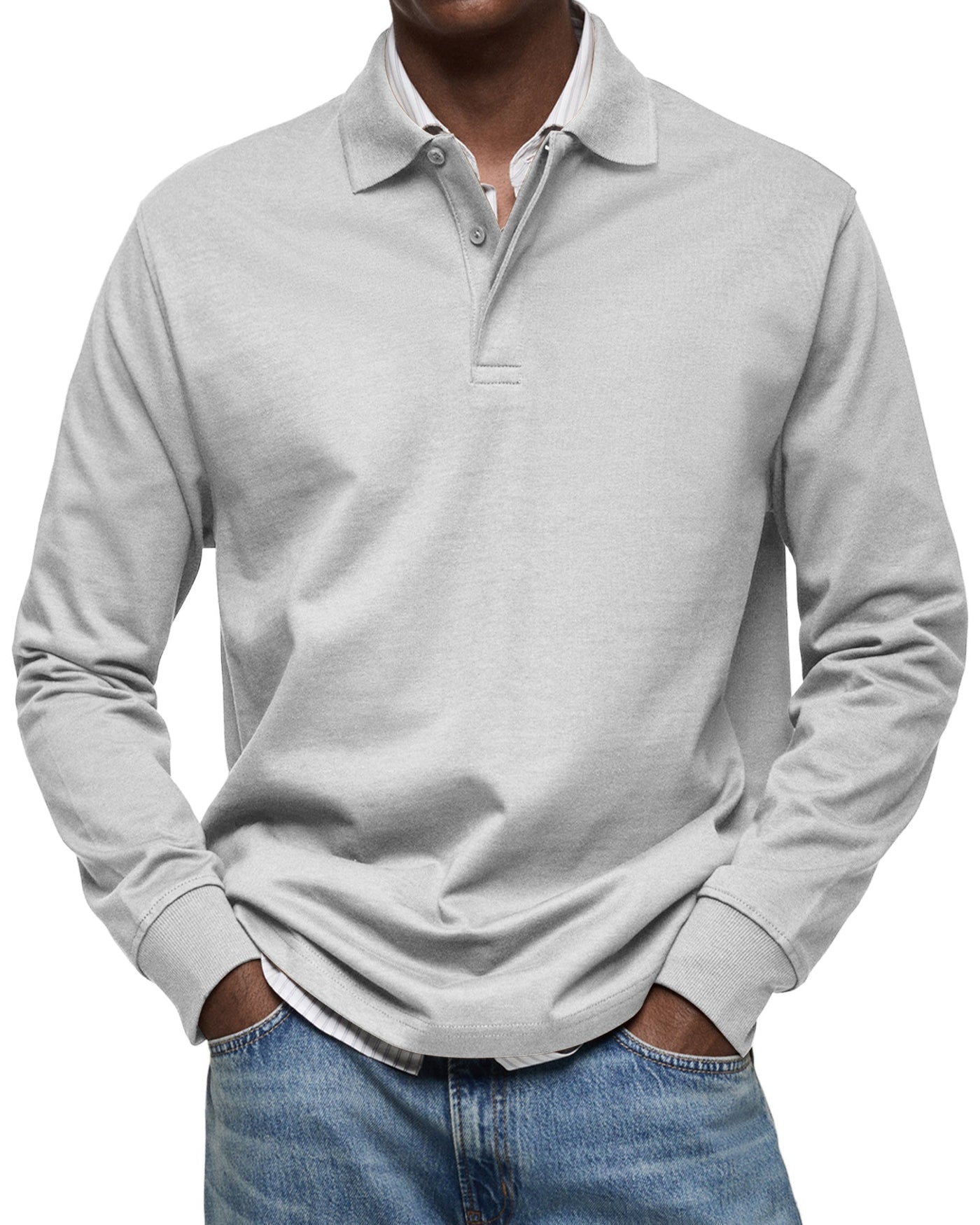 Truett™ Long Sleeve Collar Polo Shirt
