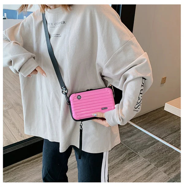 Bold-Style Luxury Mini Suitcase Bag