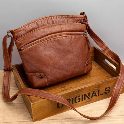 Compact Luxury Leather Bag