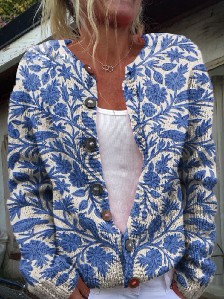 Nadia - Floral Cardigan