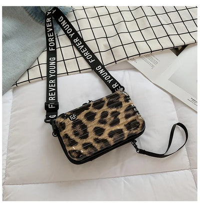 Bold-Style Luxury Mini Suitcase Bag