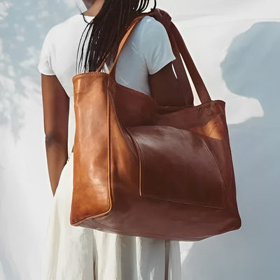 Retro-Style Luxury Leather Bag