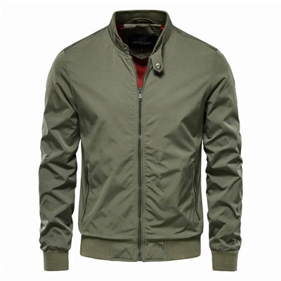 Vance™ Solid Color Bomber Jacket