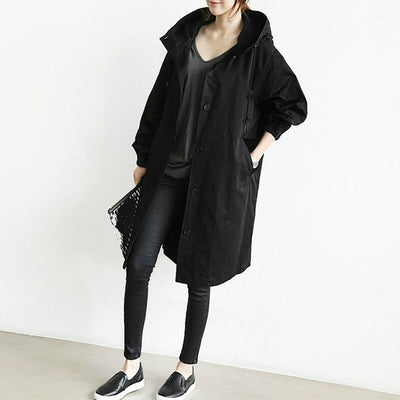 Melisa – Hooded Trench Coat