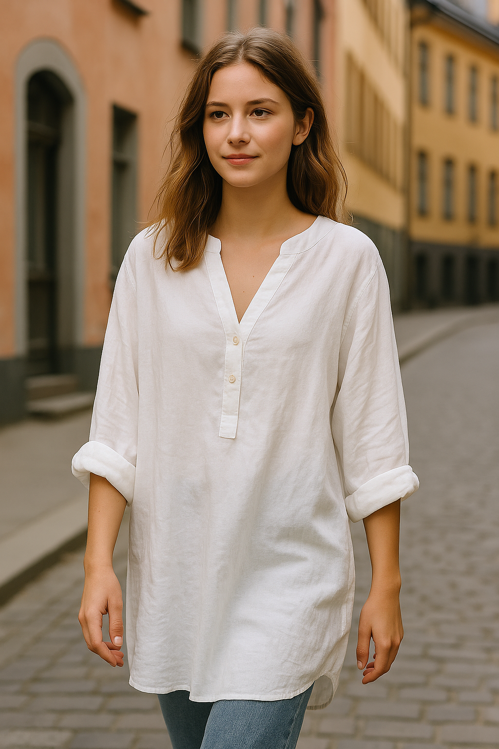 Ava – Classic Flowing Top