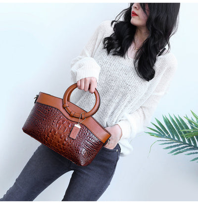 Compact Luxury Bag with Character