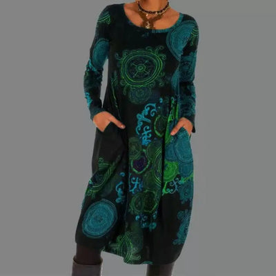 Clara – Boho Maxi Dress