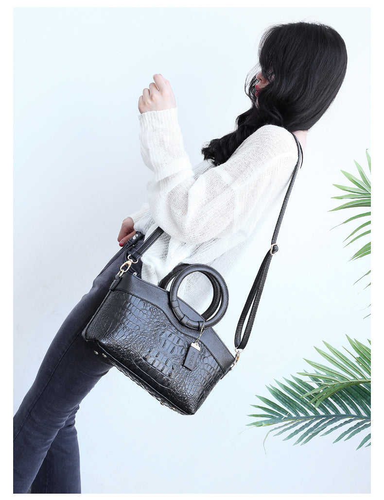 Compact Luxury Bag with Character