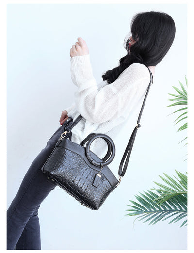 Compact Luxury Bag with Character
