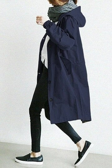 Melisa – Hooded Trench Coat