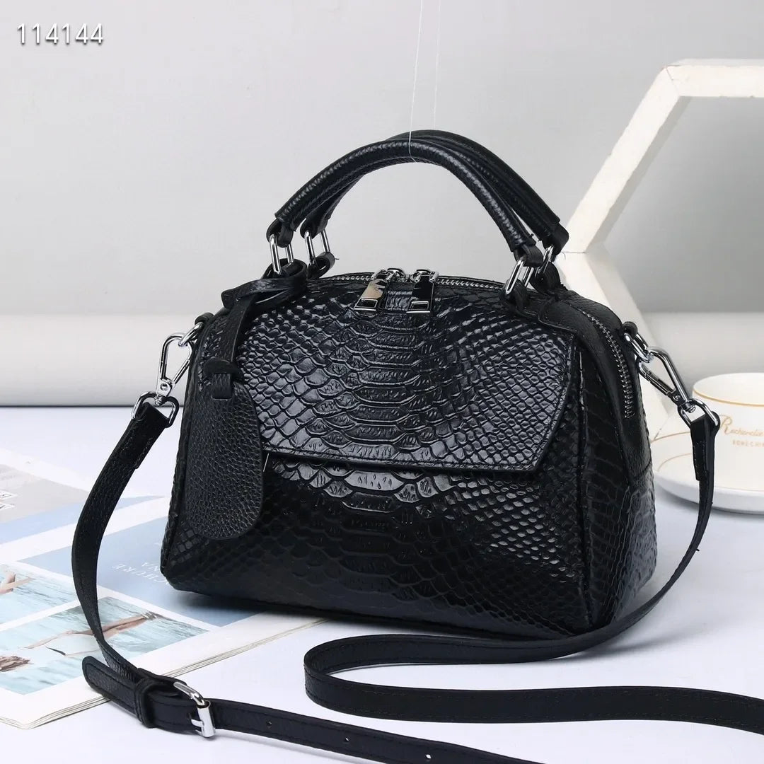 Compact Luxury Leather Bag