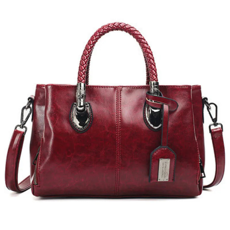 Elegant Luxury Leather Travel Bag