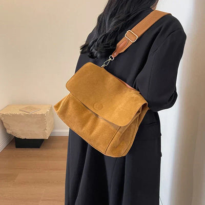 Vintage-Style Luxury Shoulder Bag