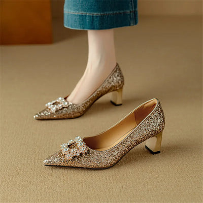 Emma - Gloria Glitter Sandals