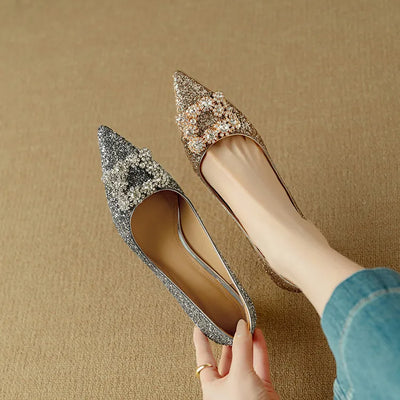 Emma - Gloria Glitter Sandals