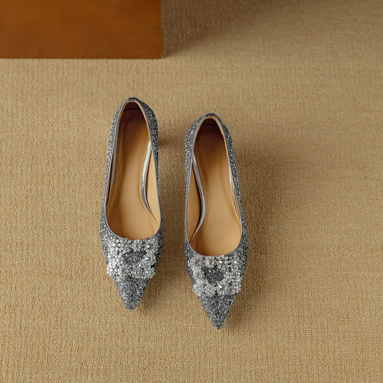 Emma - Gloria Glitter Sandals