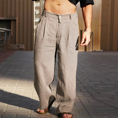 Finn™ Wide-Leg Summer Trousers