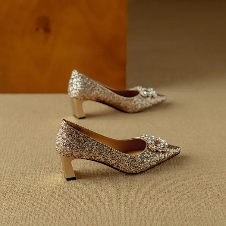 Emma - Gloria Glitter Sandals