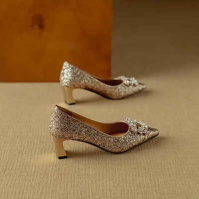Emma - Gloria Glitter Sandals