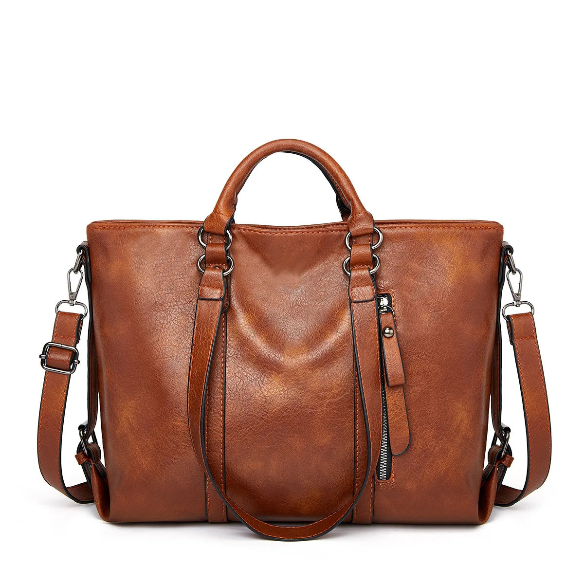 Spacious Luxury Leather Bag